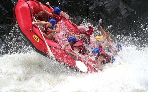 Bundu White Water Rafting Zambezi River Zambia 